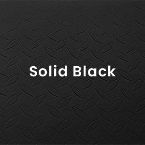 Solid Black Diamond Pattern
