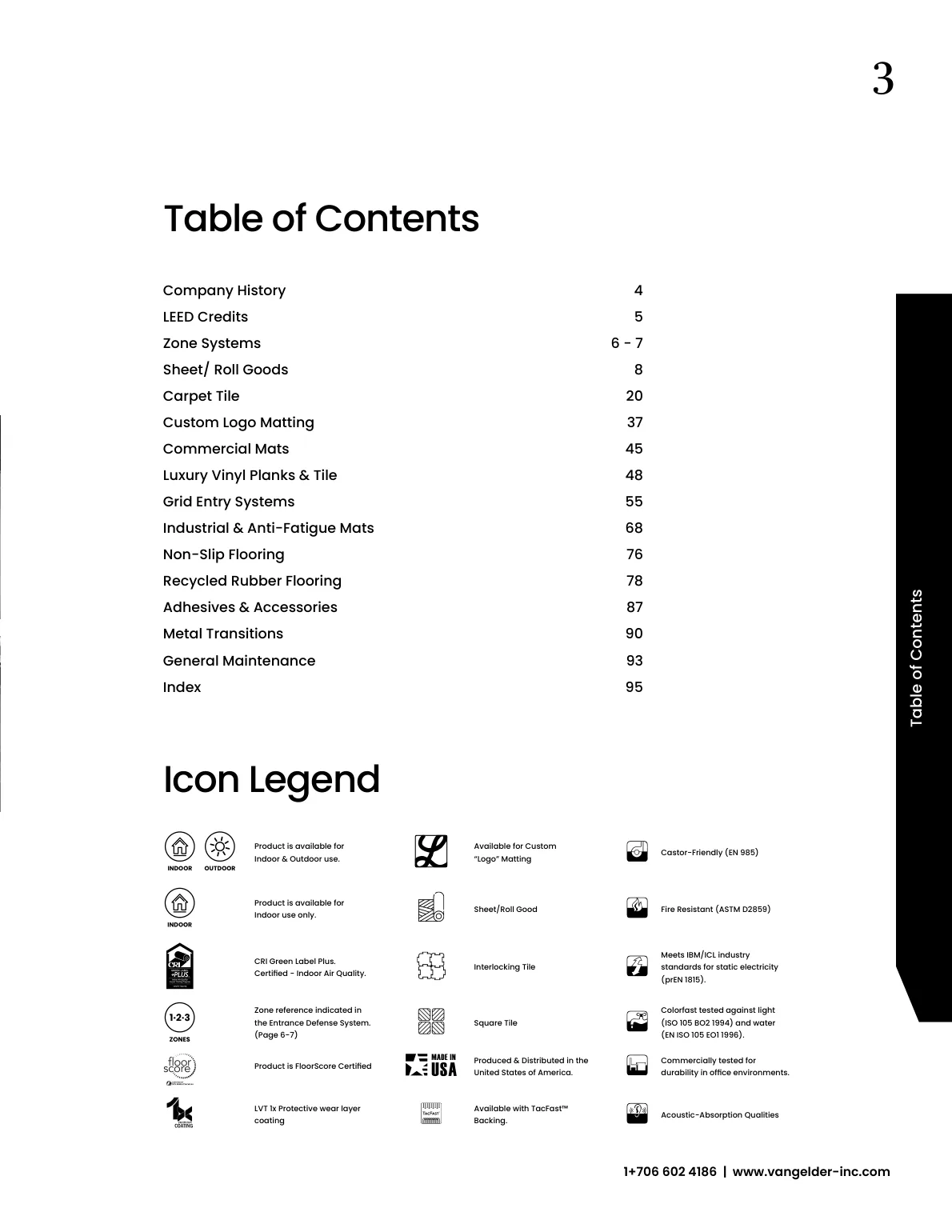 van Gelder catalog page 3