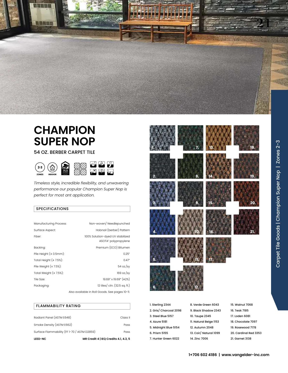 van Gelder catalog page 21