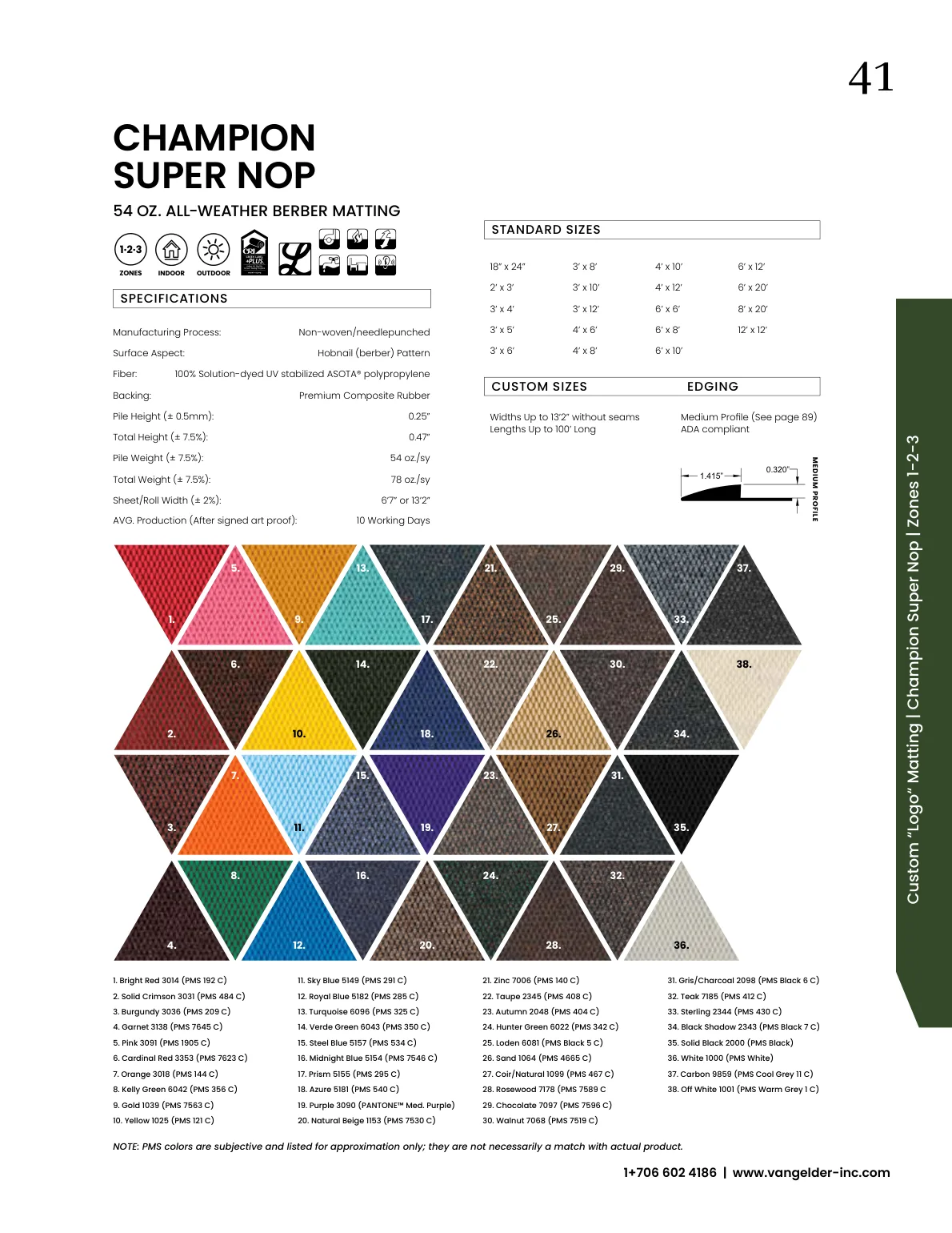 van Gelder catalog page 41
