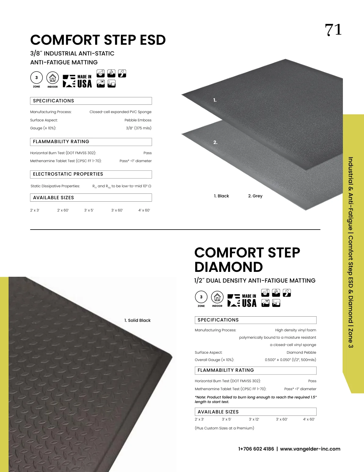 van Gelder catalog page 71