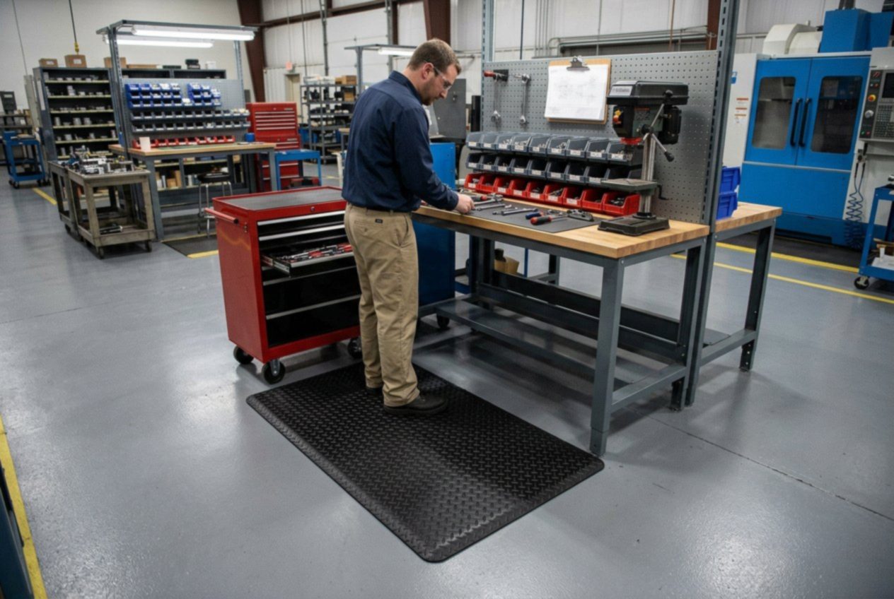 Comfort Step Diamond Assembly workbench