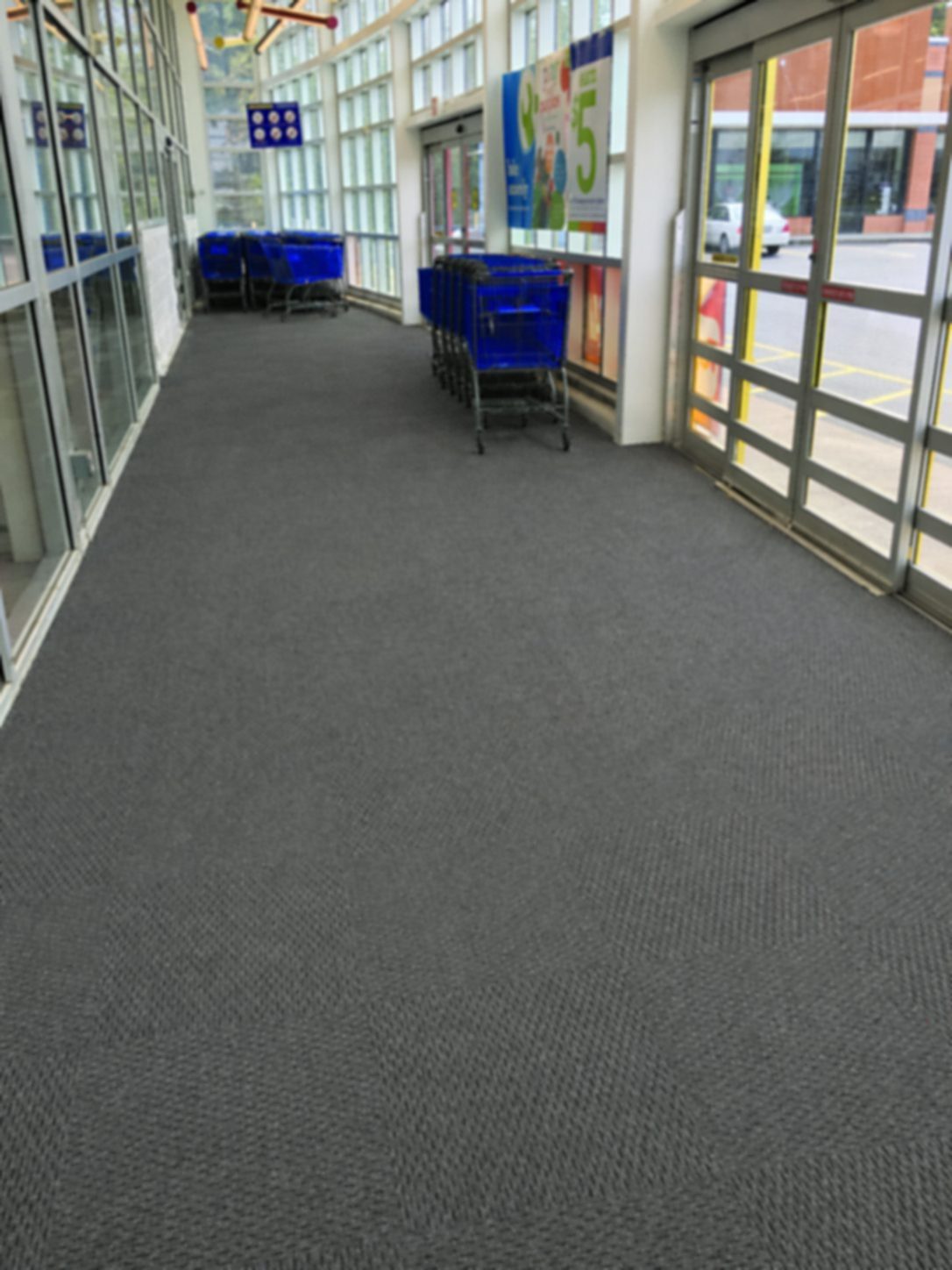 Diplomat Grocery vestibule