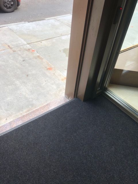 Eagle Entrance threshold