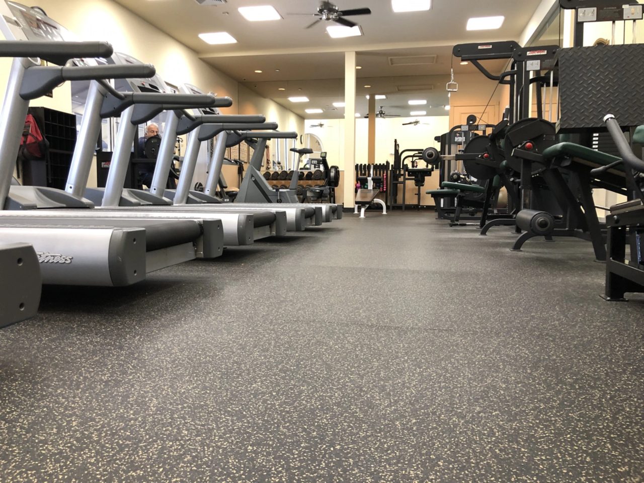 Elements 100 Series Fitness center floor