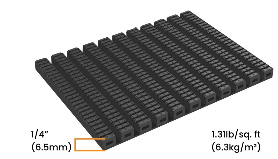Frontrunner SB 1/4” profile & weight