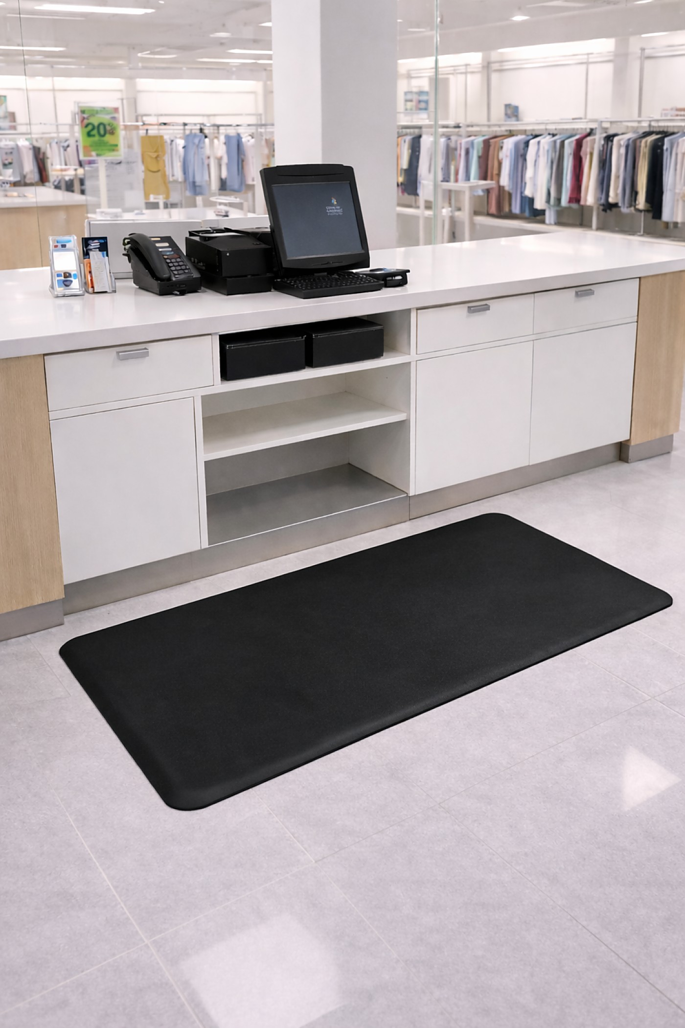 Luxury Step Retail checkout station
