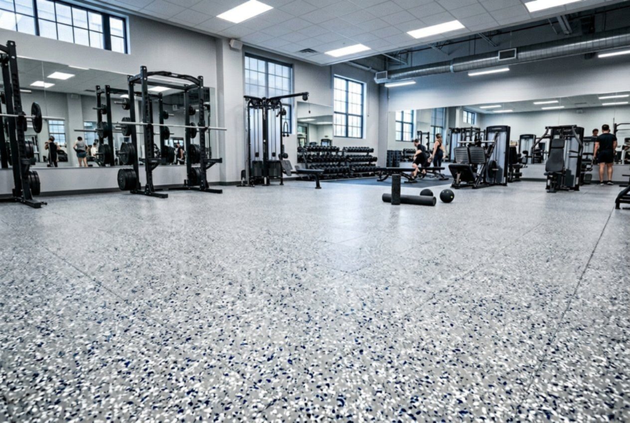 Monster Tile – 100-350-950 Series Fitness facility floor