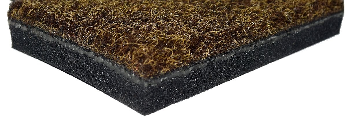 Senator SoftStep™ Plus Cushioned foam backing cross-section
