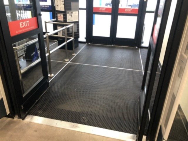 Snap Trax Tile Entry threshold