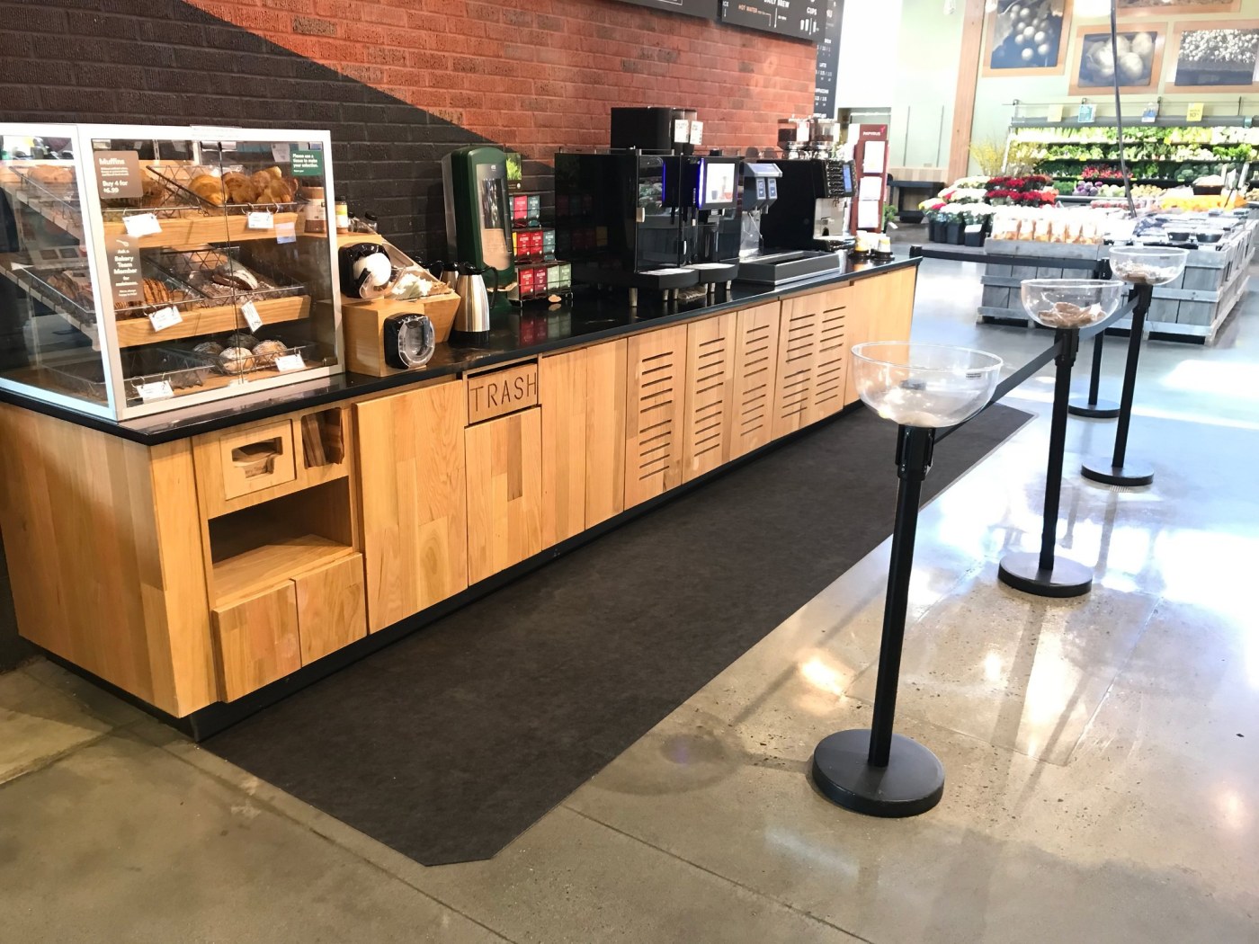 SuperTac Matting Bakery service counter