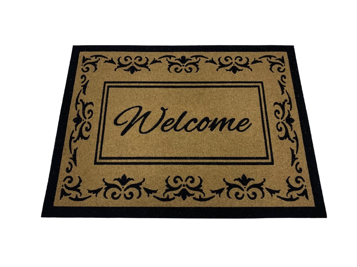 Synthetic Coco Custom Decorative welcome entrance mat